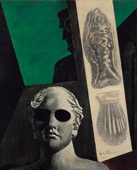 Linear time is meaningless … Giorgio de Chirico, Premonitory Portrait of Guillaume Apollinaire.