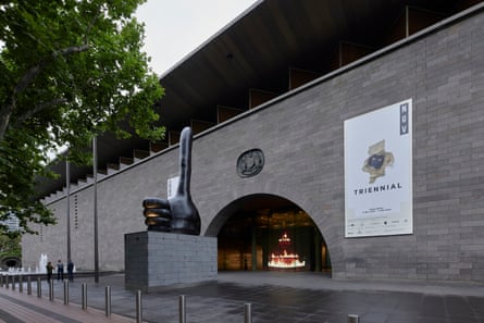 Installation view of David Shrigley’s work Really Good on display in NGV Triennial from 3 December 2023 – 7 April 2024 at NGV International, Melbourne. Photo: Sean Fennessy