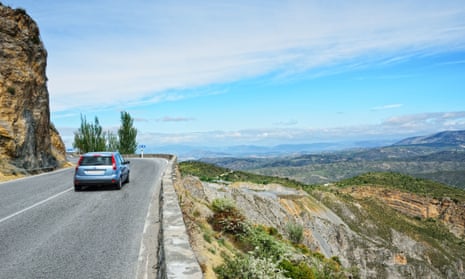 Spanish mountain road