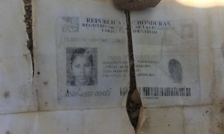 A clue: the ID papers of lost migrant Filadelfo Martinez Gomez are found.