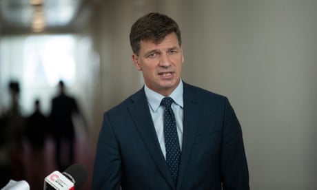 Energy minister Angus Taylor