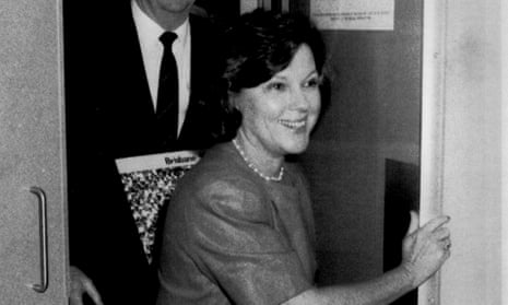 Sallyanne Atkinson in 1988, when she was Brisbane’s lord mayor