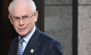 Former European council President Herman Van Rompuy said a no-deal Brexit was 'an existential threat to the UK'.