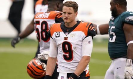 Should The Bengals Sit Joe Burrow To Stop The Talent Being Hammered Out Of Him Cincinnati Bengals The Guardian