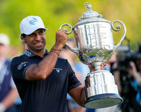 The nice guy who finished first: why all of golf was glad to see Aaron Rai lift US PGA Championship | Golf | The Guardian