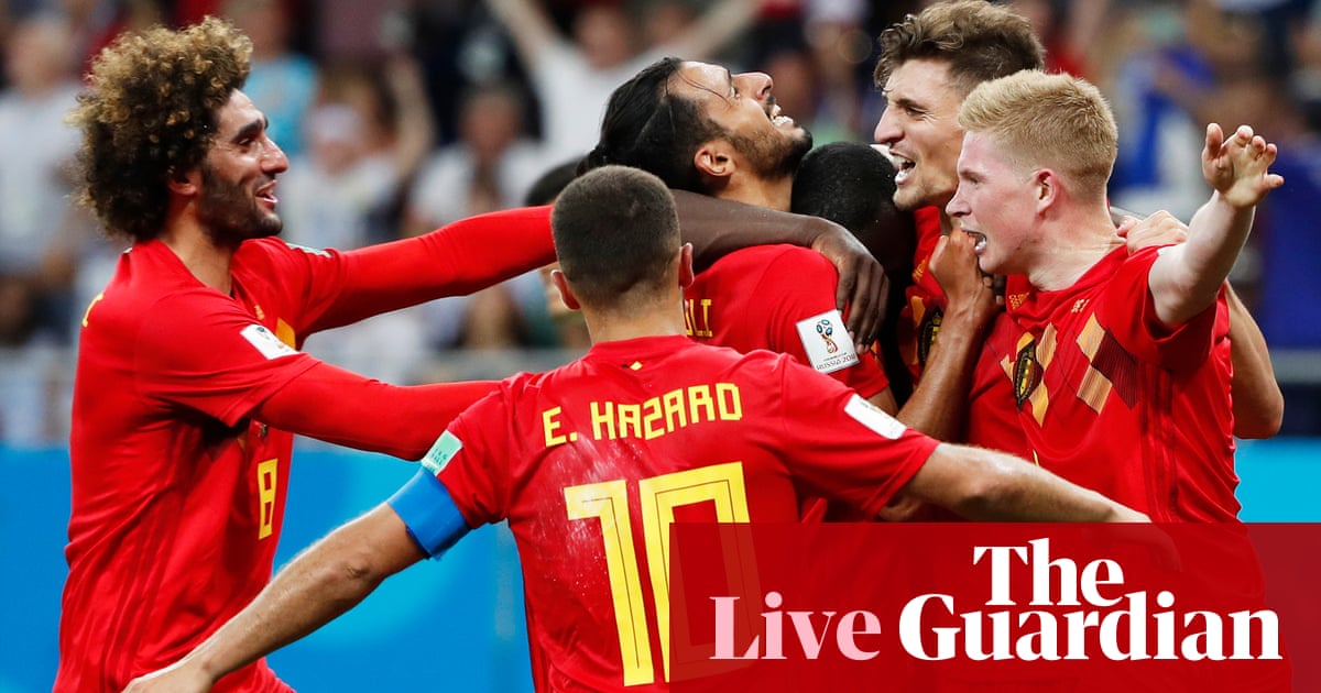 World Cup 2018: Belgium 3-2 Japan – live!