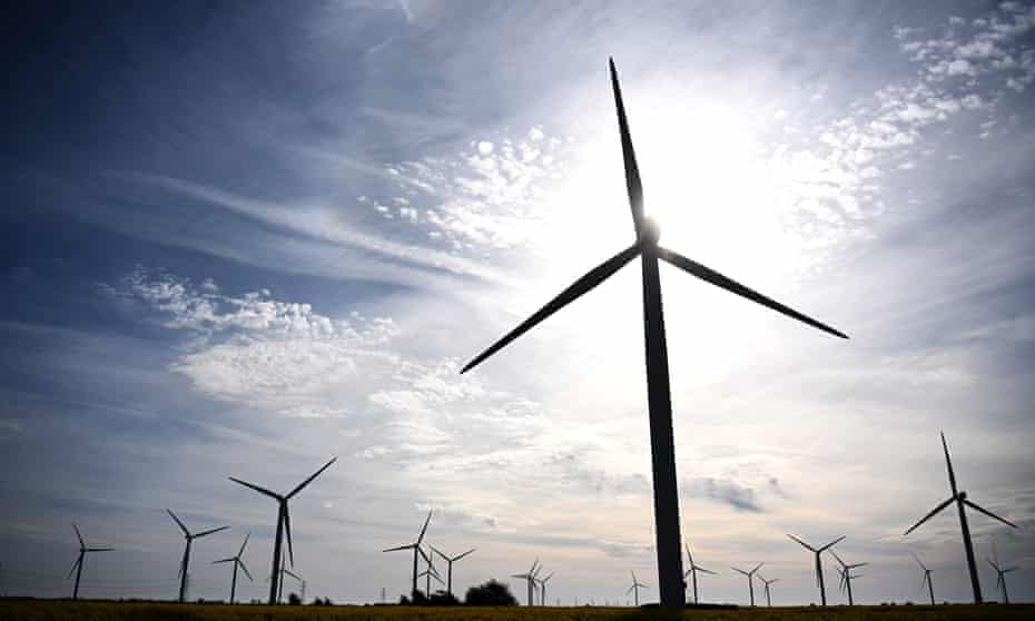 Windfarm in Romney, Kent
