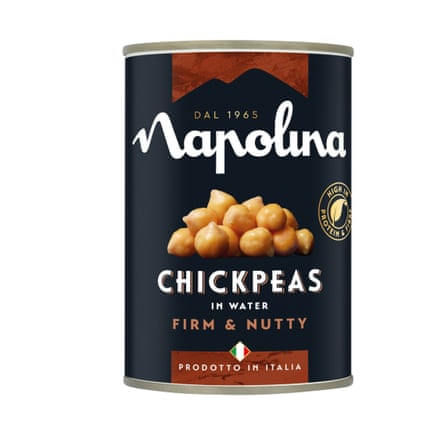 Napolina chickpeas landscape