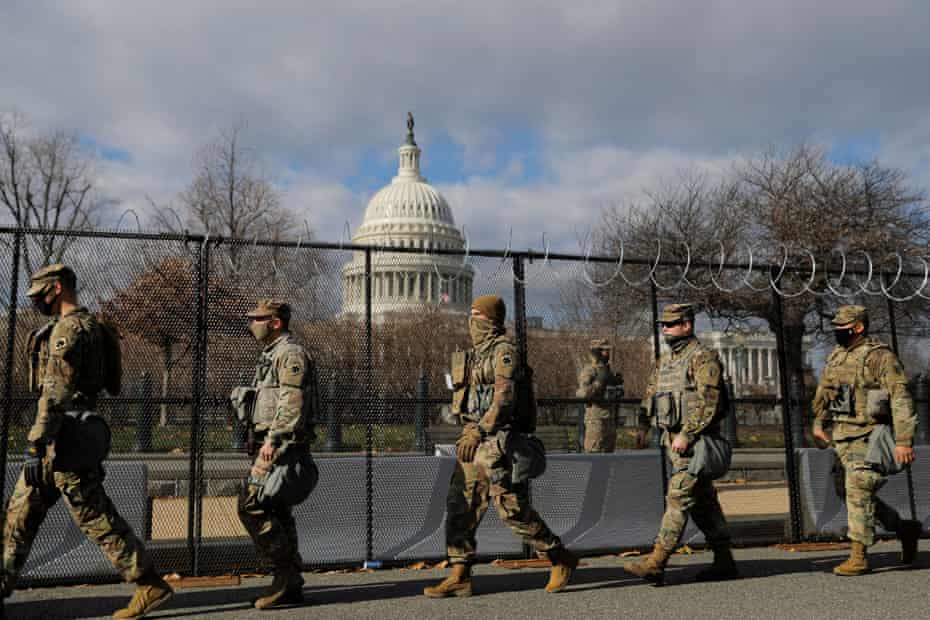 This is not freedom': militarized US Capitol a sign of forever wars coming home | US Capitol breach | The Guardian