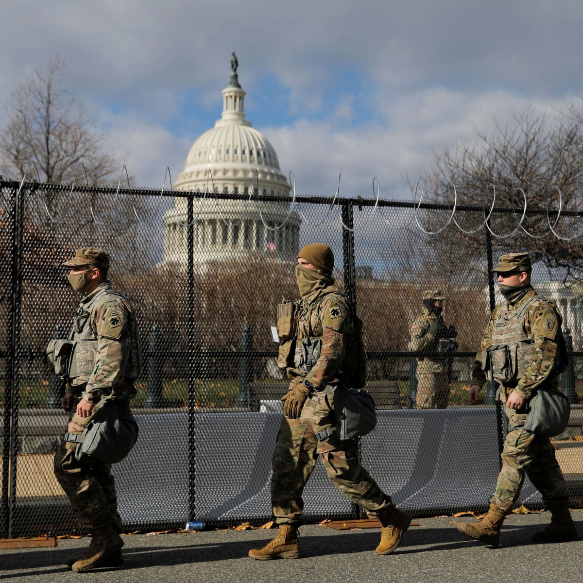 This is not freedom': militarized US Capitol a sign of forever wars coming home | US Capitol breach | The Guardian