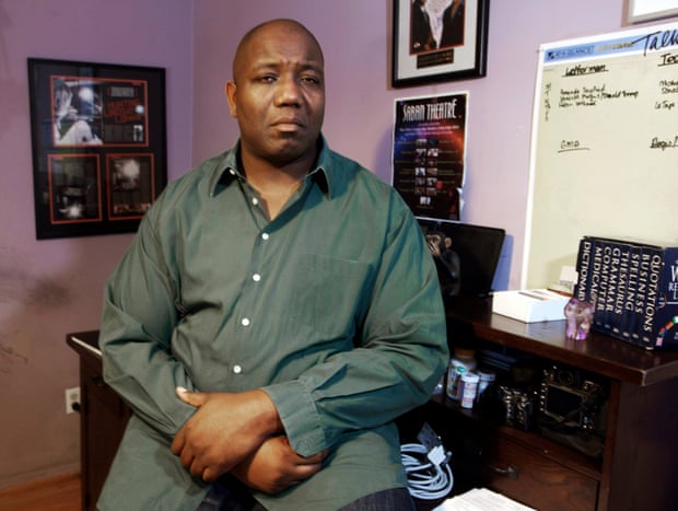 Giles Harrison at his office in Venice Beach, Los Angeles, in 2011