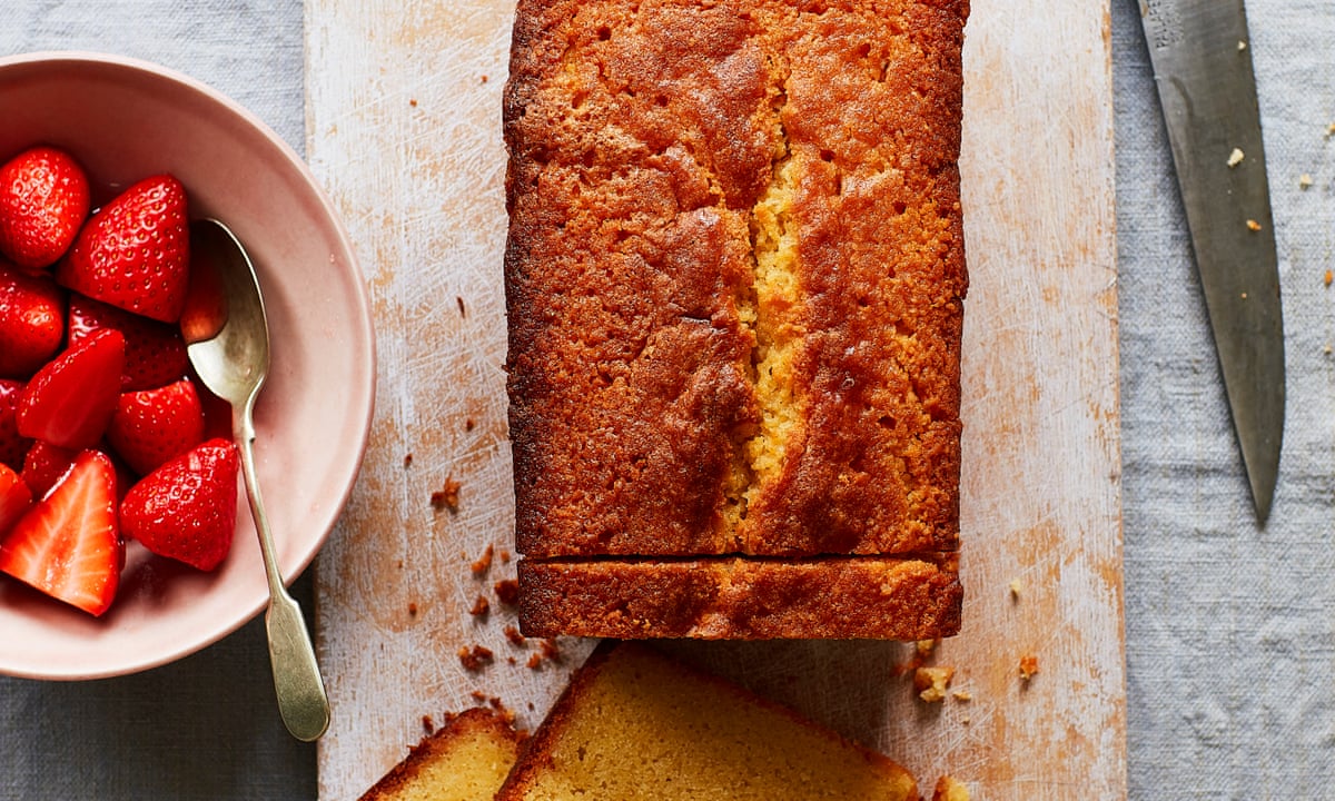 Thomasina Miers' recipe for clotted cream drizzle cake with