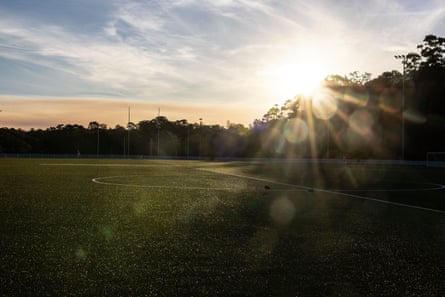 Blackman Park oval in West Lane Cove