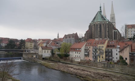 Görlitz, seen from the Polish side of the river.
