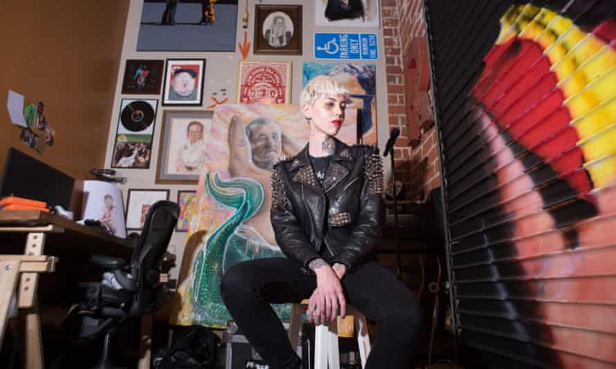 Illma Gore photographed in Los Angeles on 5 May 2016