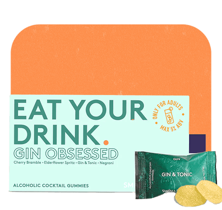 Smith & Sinclair Gin Obsessed Alcoholic Cocktail Gummies