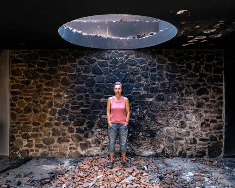 ‘I will see the ghosts of the dead forest for a long time’ – returning to Evia after the wildfires 1 Eleni Alexandridi, Rovies Village
