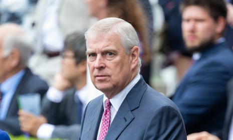 Prince Andrew pictured last month. The allegation was contained within a tranche of just unsealed court papers in a defamation case involving Ghislaine Maxwell.