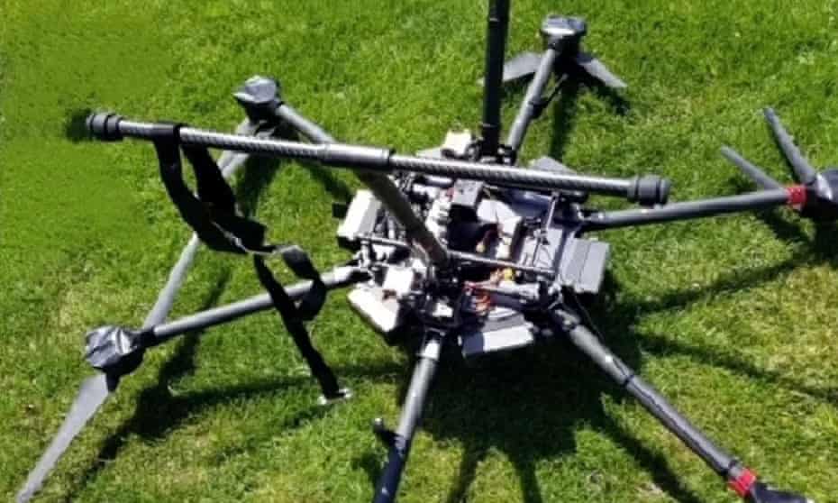 Drone Carrying Guns Into Canada From Us Intercepted After Crashing Into Tree Canada The Guardian Drone Carrying Guns Into Canada From Us Intercepted After Crashing Into Tree Canada The Guardian