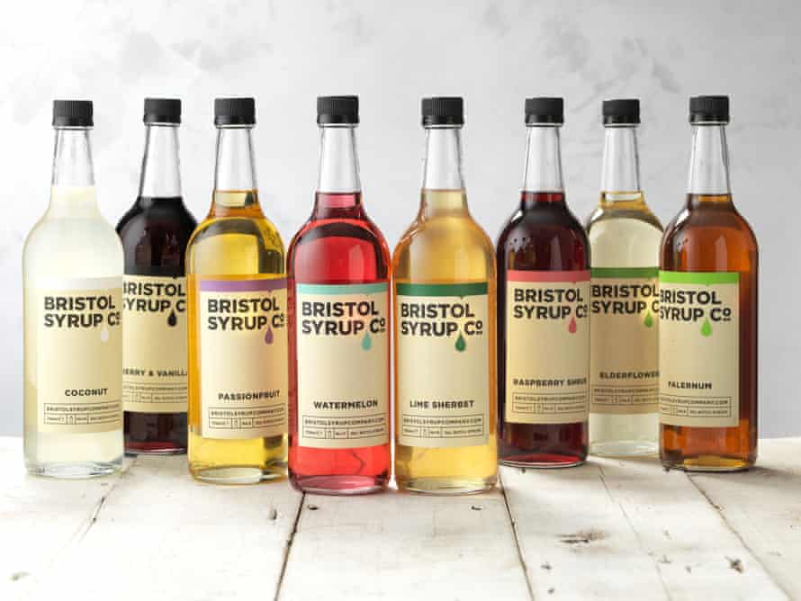 Some of the Bristol Syrup Co’s numbered cordials.