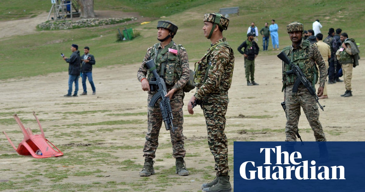 Manhunt launched after 26 tourists killed by suspected militants in Kashmir – video