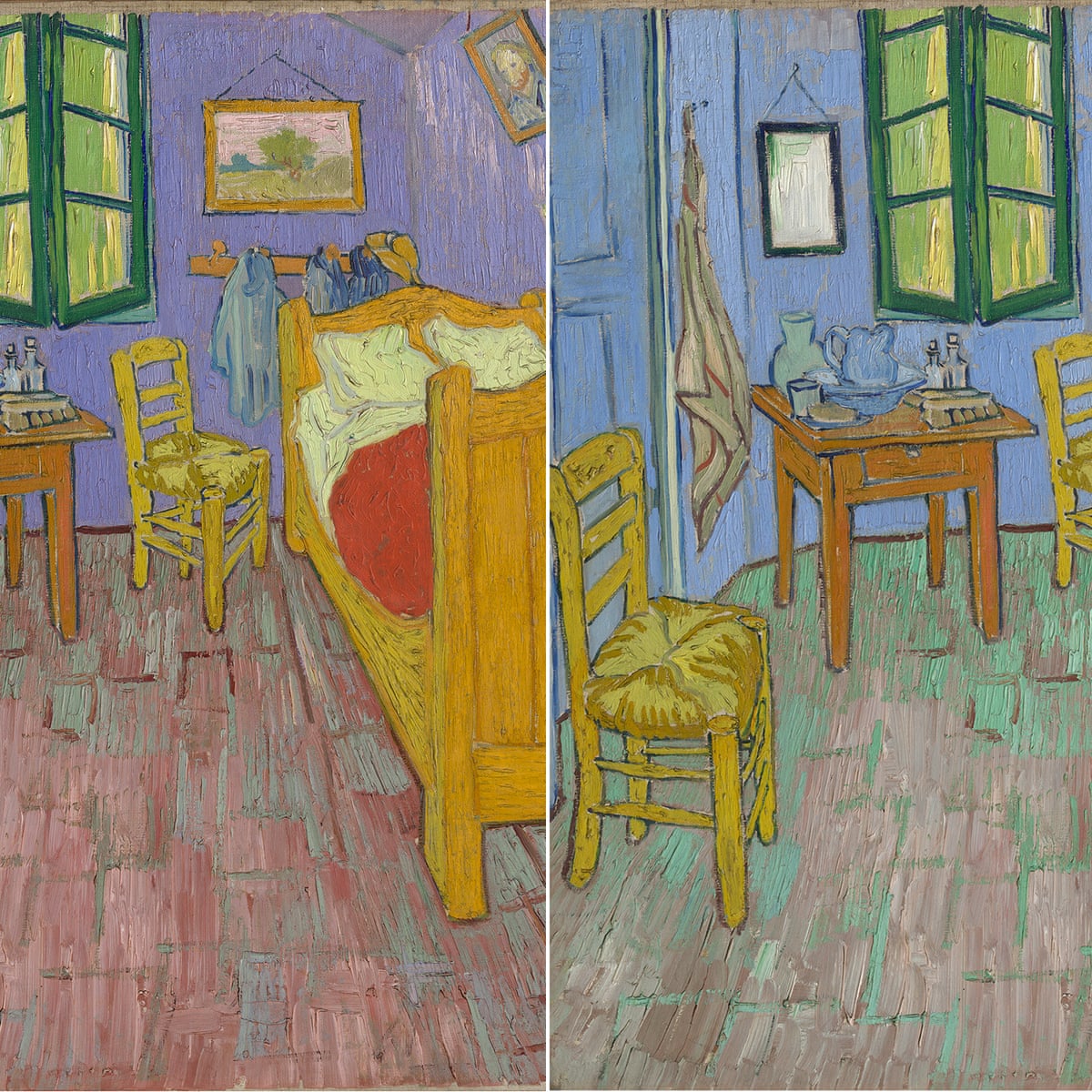 Science Peers Into Van Gogh S Bedroom To Shine Light On Colors Of Artist S Mind Van Gogh The Guardian