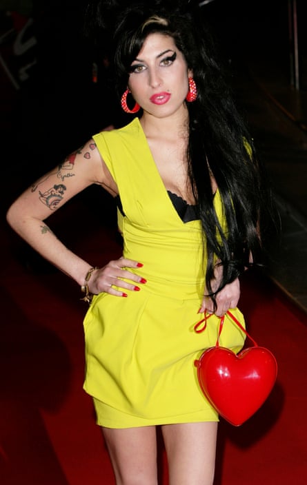 Amy Winehouse arrives at the Brit Awards in 2007.