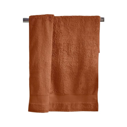Next Orange Burnt Egyptian Cotton Towel