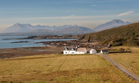 The view from here … Gaelic-language TV drama Bannan.