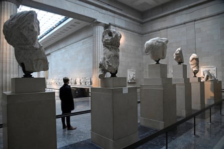‘This crisis has nothing to do with them’ … the controversial Parthenon sculptures at British Museum.