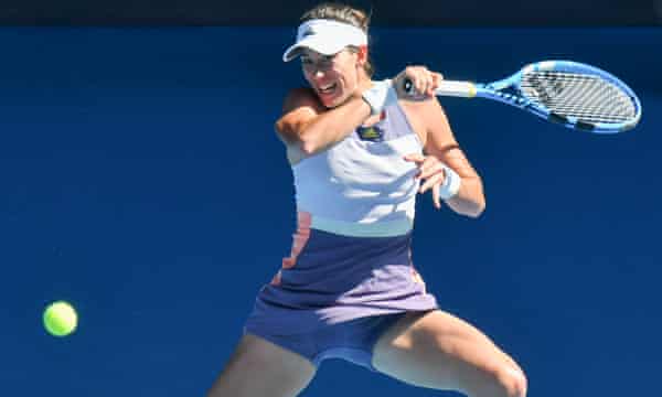 Garbine Muguruza And Sofia Kenin Rip Up Script To Reach Australian Open Final Australian Open 2020 The Guardian