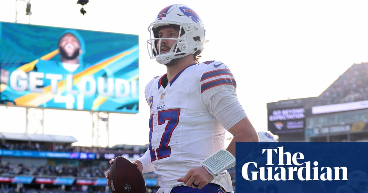 Bloodied but unbowed Josh Allen leads Bills to thrilling playoff win over Jaguars