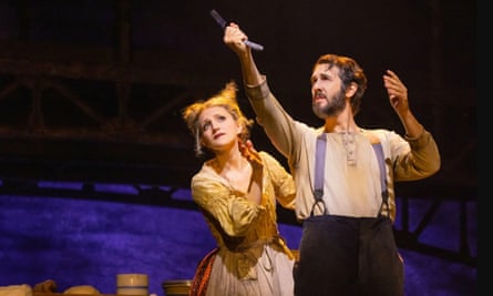 Annaleigh Ashford and Josh Groban in Sweeney Todd