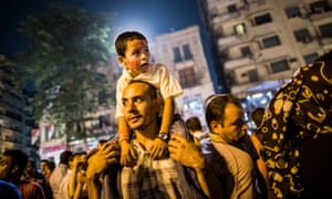 Protestors in Cairo, June 2012.