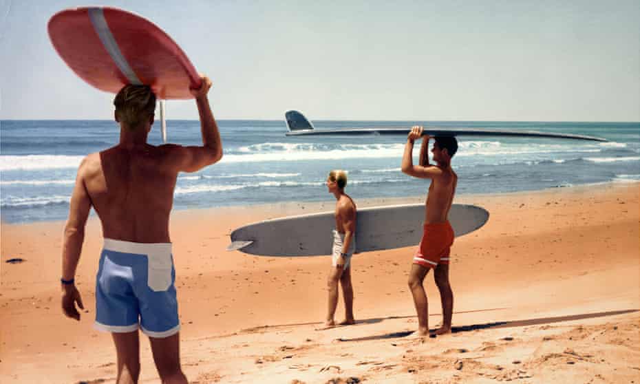 ‘Little rascals’ … a scene from The Endless Summer, the around-the-world surfing documentary made by Bruce Brown, who died this week.