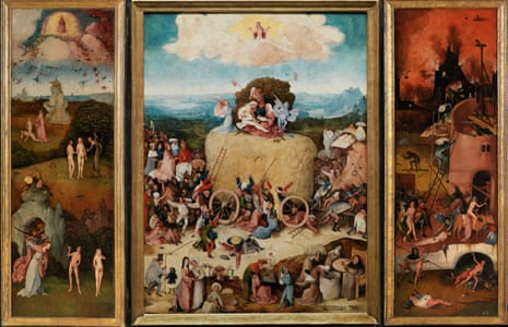 The Haywain by Hieronymus Bosch.