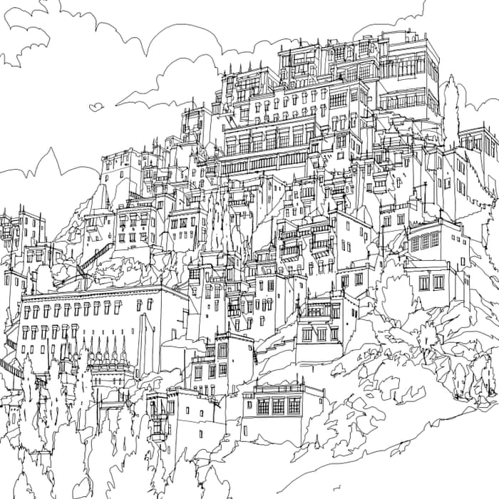 Fantastic Cities The Most Intricate All Ages Colouring Book