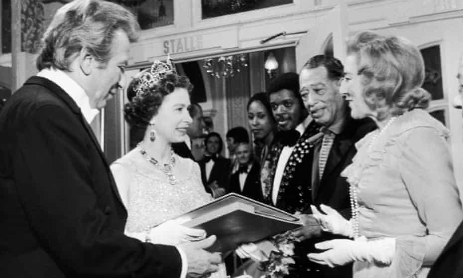 The Queen meets Vera Lynn (and Duke Ellington) in 1973.