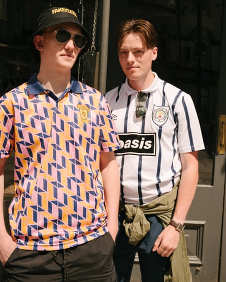 Brandon Woodman, left, with Jamie Winter