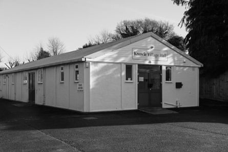 ‘Nondescript if not downright bleak’ … the prefab Knowle Village Hall.