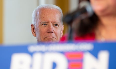  Biden’s confident centrism stands in contrast with not just the rest of a leftward-moving Democratic field, but with much of the country as a whole 