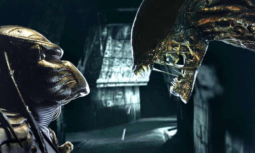 Ready to grumble ... Alien vs Predator.