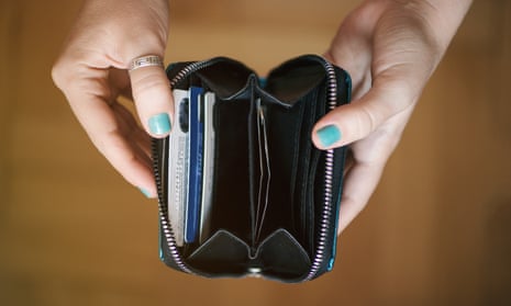 Running on empty … the end of the wallet.