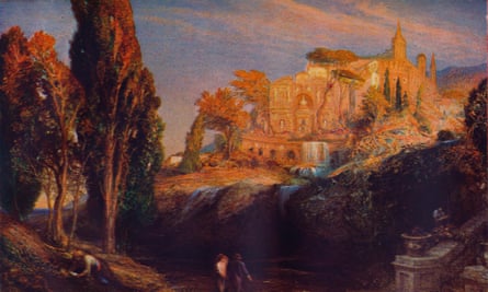 A painting inspired by Ann Radcliffe’s The Mysteries of Udolpho