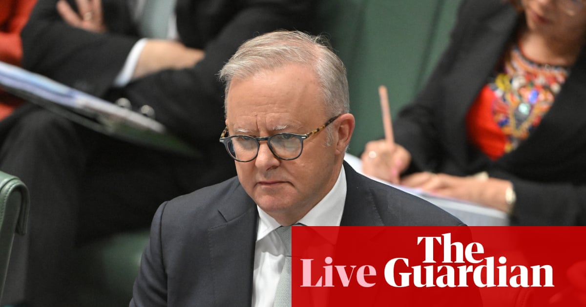 Australia politics live: Dan Tehan ejected from question time as Coalition targets Labor over power prices