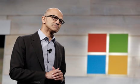 Microsoft CEO Satya Nadella.