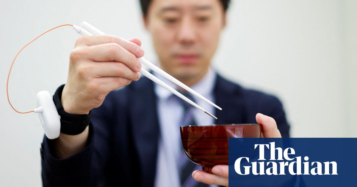 Saline solution: Japan invents ‘electric’ chopsticks that make food seem more salty