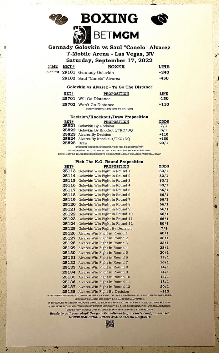 Canelo-GGG III odds