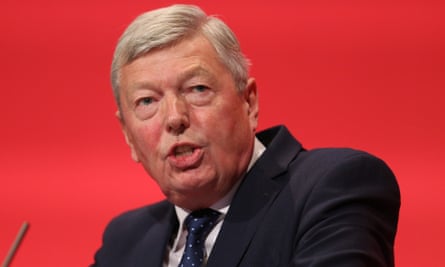 Alan Johnson at Labour's 2015 conference
