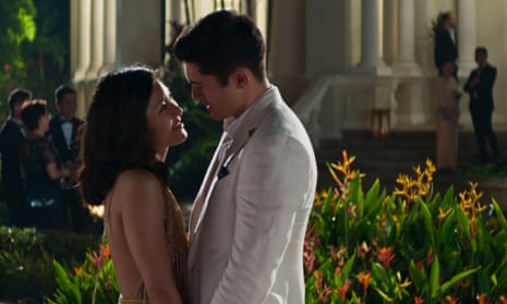 Constance Wu and Henry Golding in Crazy Rich Asians